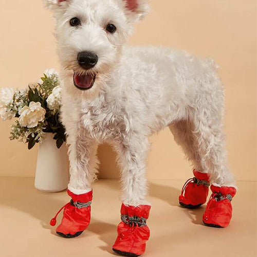 Waterproof Pet Anti-Slip Rain Boots 