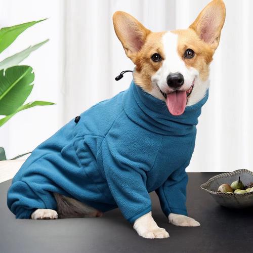 Fleece Winter Warm Jumpsuit For Small - Large Dogs